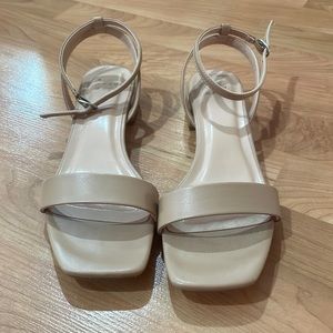 A New Day sandals like brand new. Worn for wedding ceremony only.